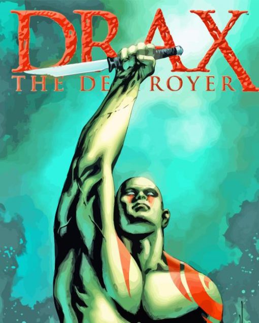 Drax Poster Diamond Painting