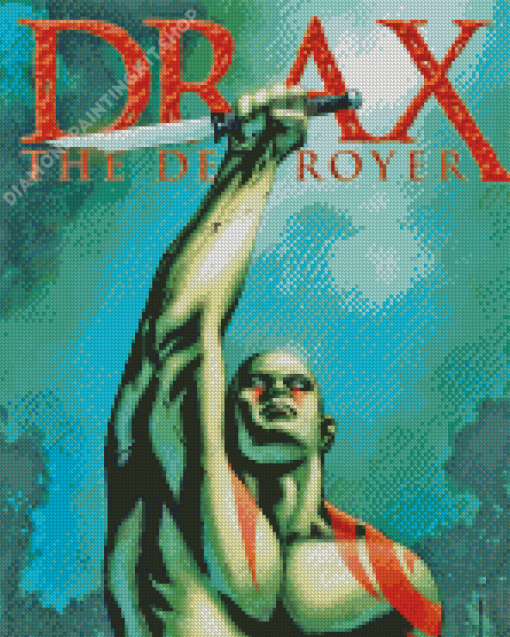 Drax Poster Diamond Painting