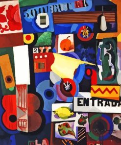 Entrada By Amadeo De Souza Cardoso Diamond Painting