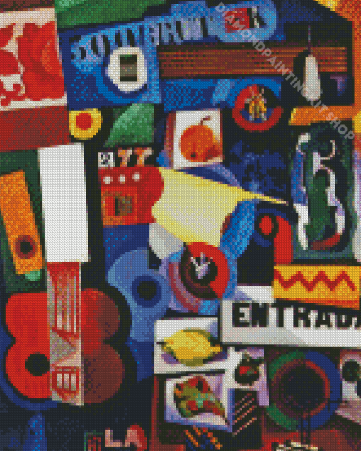 Entrada By Amadeo De Souza Cardoso Diamond Painting