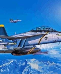 Fa 18 Hornet Multirole Fighter Diamond Painting