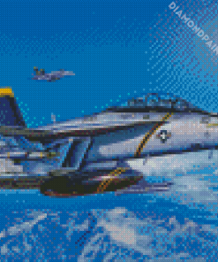 Fa 18 Hornet Multirole Fighter Diamond Painting