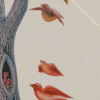 Family Of Birds Diamond Painting