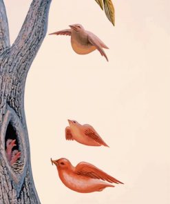 Family Of Birds Diamond Painting