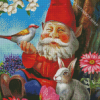 Garden Gnome Diamond Painting