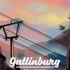 Gatlinburg City Tennessee Poster Diamond Painting