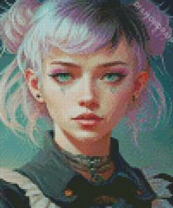 Gothic Girl Diamond Painting