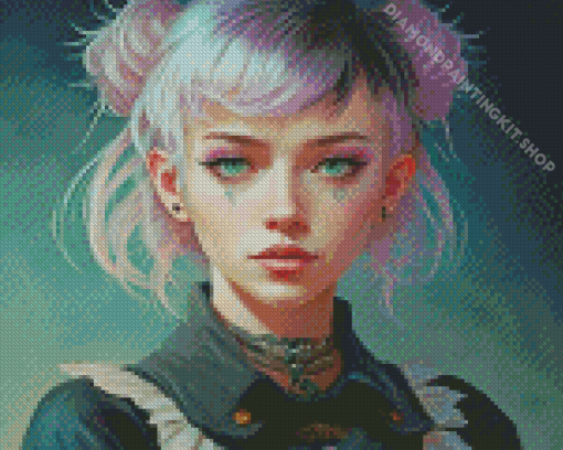 Gothic Girl Diamond Painting