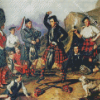 Highland Dancers Art Diamond Painting