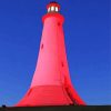 Hoad Monument Tower In Red Diamond Painting