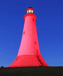 Hoad Monument Tower In Red Diamond Painting