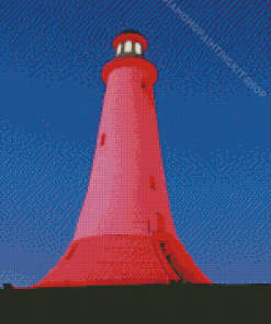 Hoad Monument Tower In Red Diamond Painting