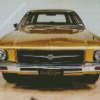 Holden HQ Kingswood Golden Car Front Diamond Painting