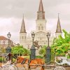 Jackson Square New Orleans Historical Diamond Painting