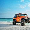 Jeep And Beach Diamond Painting