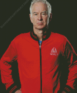 John Mcenroe Diamond Painting