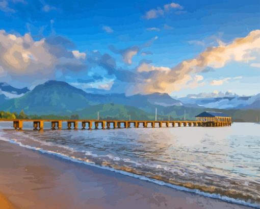 Kauai Pier Diamond Painting