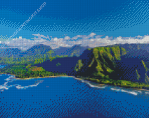 Kauai View Diamond Painting