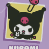 Kuromi Sanrio Poster Diamond Painting