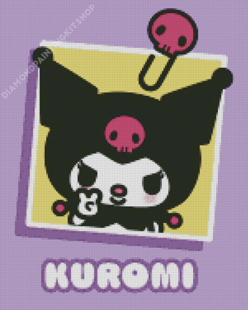 Kuromi Sanrio Poster Diamond Painting