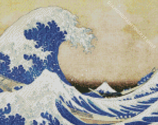 Large Wave Art Diamond Painting