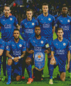 Leicester City Football Team Diamond Painting