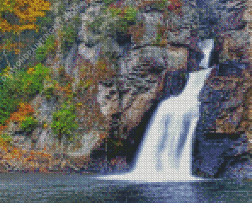 Linville Fall Diamond Painting