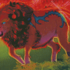 Lion Bull Diamond Painting