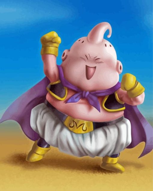 Little Majin Buu Diamond Painting