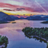 Loch Lomond Sunset Diamond Painting