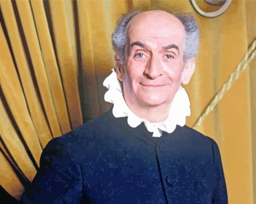 Louis De Funes Diamond Painting