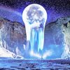 Magical Moonlight Waterfall Diamond Painting