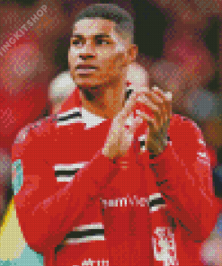 Marcus Rashford English Footballer Diamond Painting