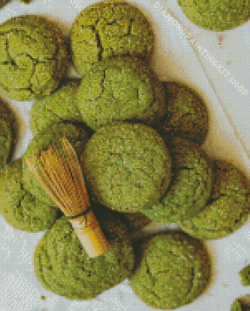 Matcha Cookies Diamond Painting