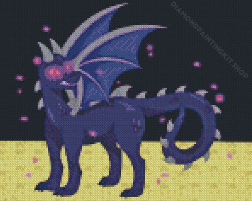 Minecraft Ender Dragon Diamond Painting