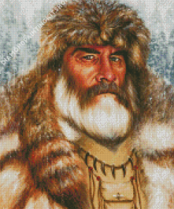 Mountain Man Diamond Painting