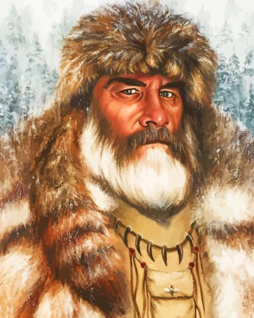 Mountain Man Diamond Painting