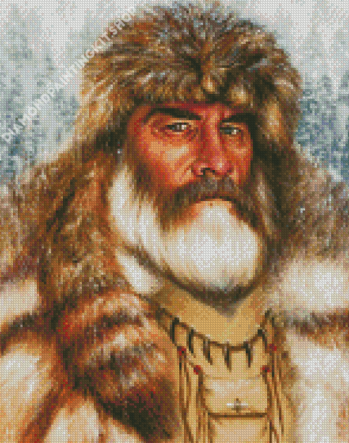 Mountain Man Diamond Painting