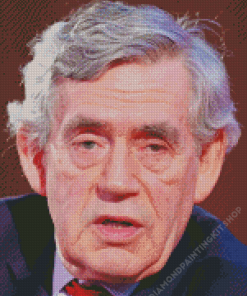 Old Gordon Brown Diamond Painting