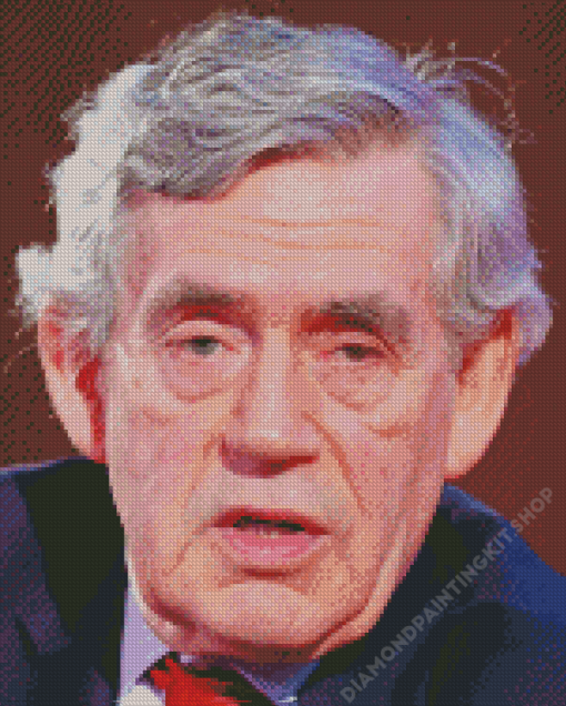 Old Gordon Brown Diamond Painting