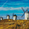 Old Windmill Diamond Painting