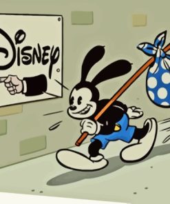 Oswald The Lucky Rabbit Disney Character Diamond Painting