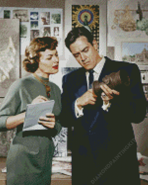 Perry Mason Actors Taking Notes Diamond Painting