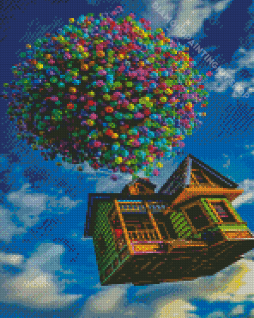 Pixar Up House Diamond Painting