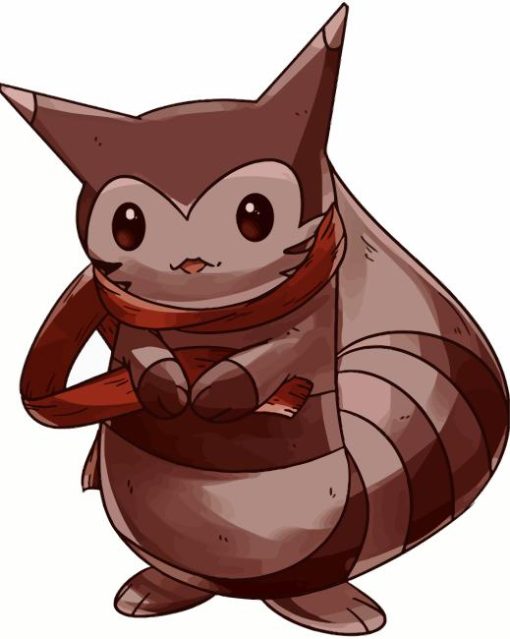 Pokemon Furret Diamond Painting