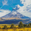 Popocatepetl View Diamond Painting