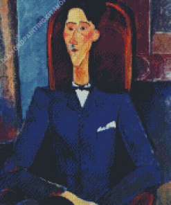 Portrait Of Jean Cocteau Diamond Painting