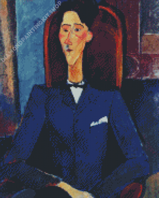 Portrait Of Jean Cocteau Diamond Painting