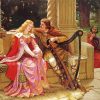 Queen Guinevere And Lancelot Diamond Painting