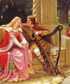 Queen Guinevere And Lancelot Diamond Painting